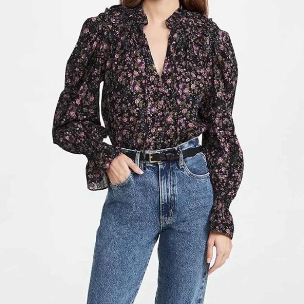 Free People Meant to Be Blouse Size Small